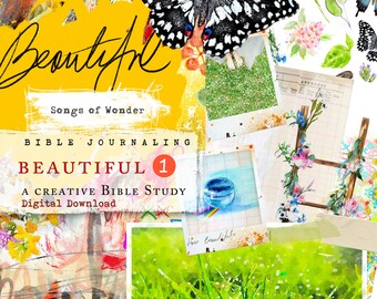 Beautiful, Songs of Wonder- a creative bible study - digital download