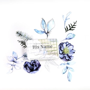 His Name 33 Names of Jesus card set with Bible verse references image 1