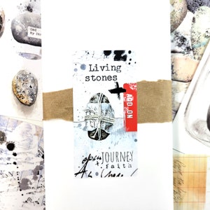 Living Stones ADD ON  Bible journaling kit elements