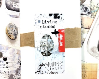 Living Stones ADD ON  Bible journaling kit elements