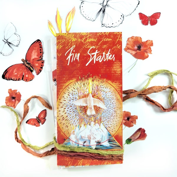 Fire Starter, a creative bible study / Bible journaling creative devotional kit