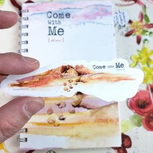 Come with Me-geloof sticker