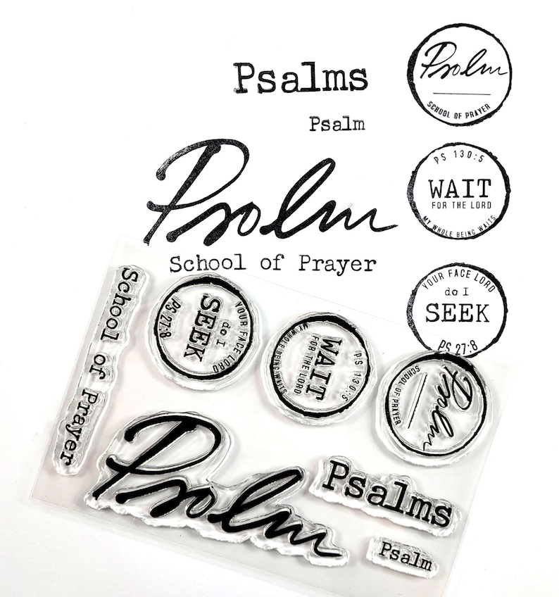 Psalms Stamp Set image 1