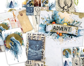 ADVENT- kit for Bible Journaling - Faith Notes series