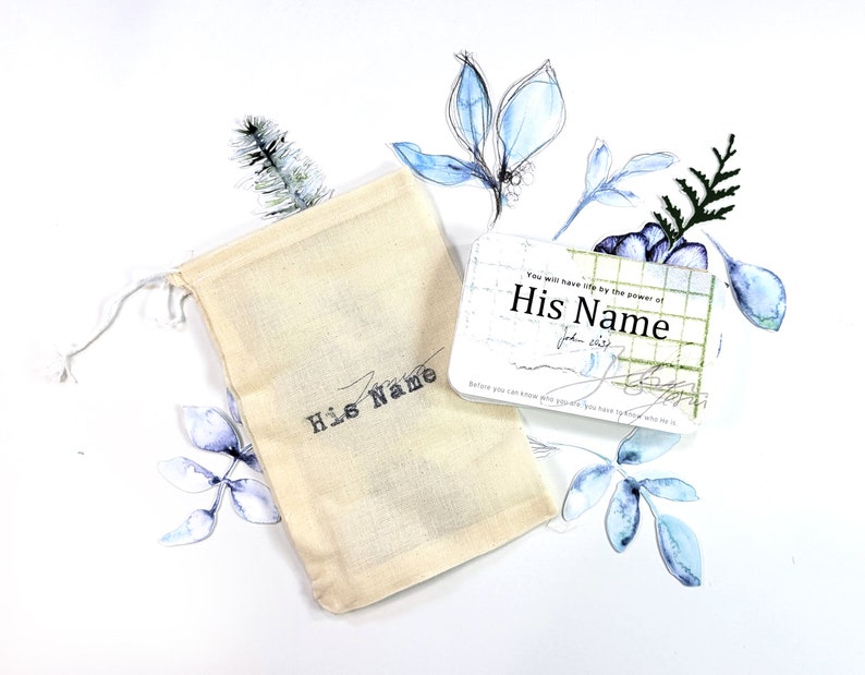 His Name 33 Names of Jesus card set with Bible verse references image 9