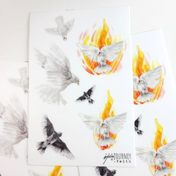 Holy Spirit Sticker - Etsy