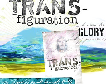 The Transfiguration- a creative bible study, Bible journaling creative devotional - digital download