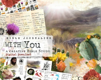 With You - a creative bible study - digital download