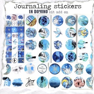 ID In Domino- ADD ON 88 journaling-stickers