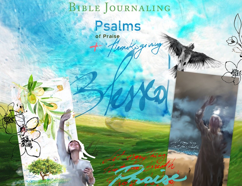Psalms of Thanksgiving and Praise a creative bible study image 0
