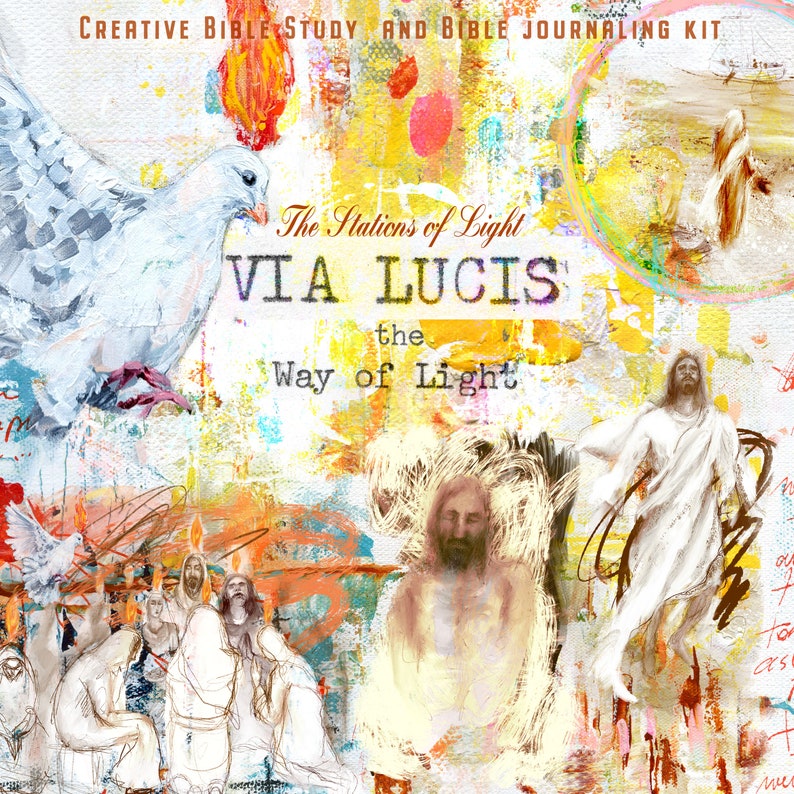 The Way of Light, Via Lucis creative bible study digital download image 1