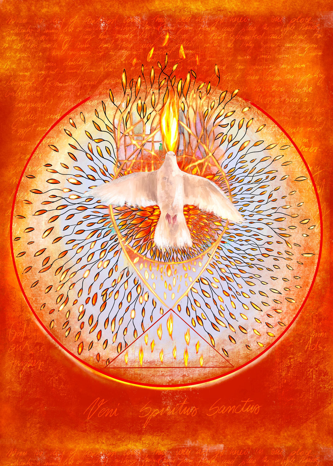 Come Holy Spirit - Fine Art Giclee Print - Etsy