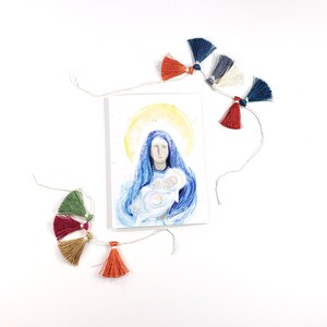 Gottesmutter und Jesus 15x19 cm