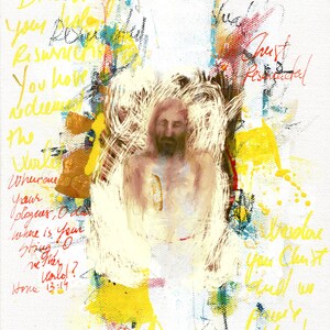 The Resurrection- fine art giclee print
