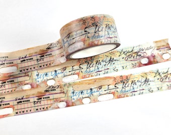 Mix Media Lent Journaling Washi tape