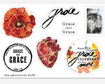 GRACE-LENT kit sticker sheet
