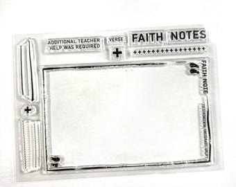 Faith Notes - stamp set