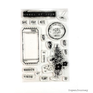 Seeds of Hope - kitelementen - Stempelset