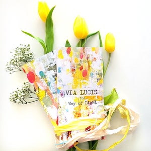 The Way of Light Via Lucis, a creative bible study / Bible journaling creative devotional kit image 1