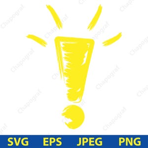 Exclamation Mark SVG, Warning Caution Alert Attention Hazard Sign, Exclamation Point Png, Warning Sign Svg, Information Sign Svg