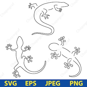 Lizard Svg File, Gecko Cricut, Reptile Png, Salamander Cut Files, Wildlife Clip Art, Lizard SVG Bundle, Lizard Silhouette, Lizard Gecko Svg
