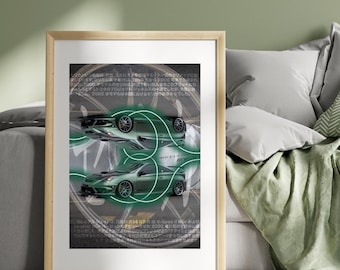 Toyota Celica Poster | JDM Poster | Car Poster | Art Poster | Car Print | Home Decor | Wall Decor
