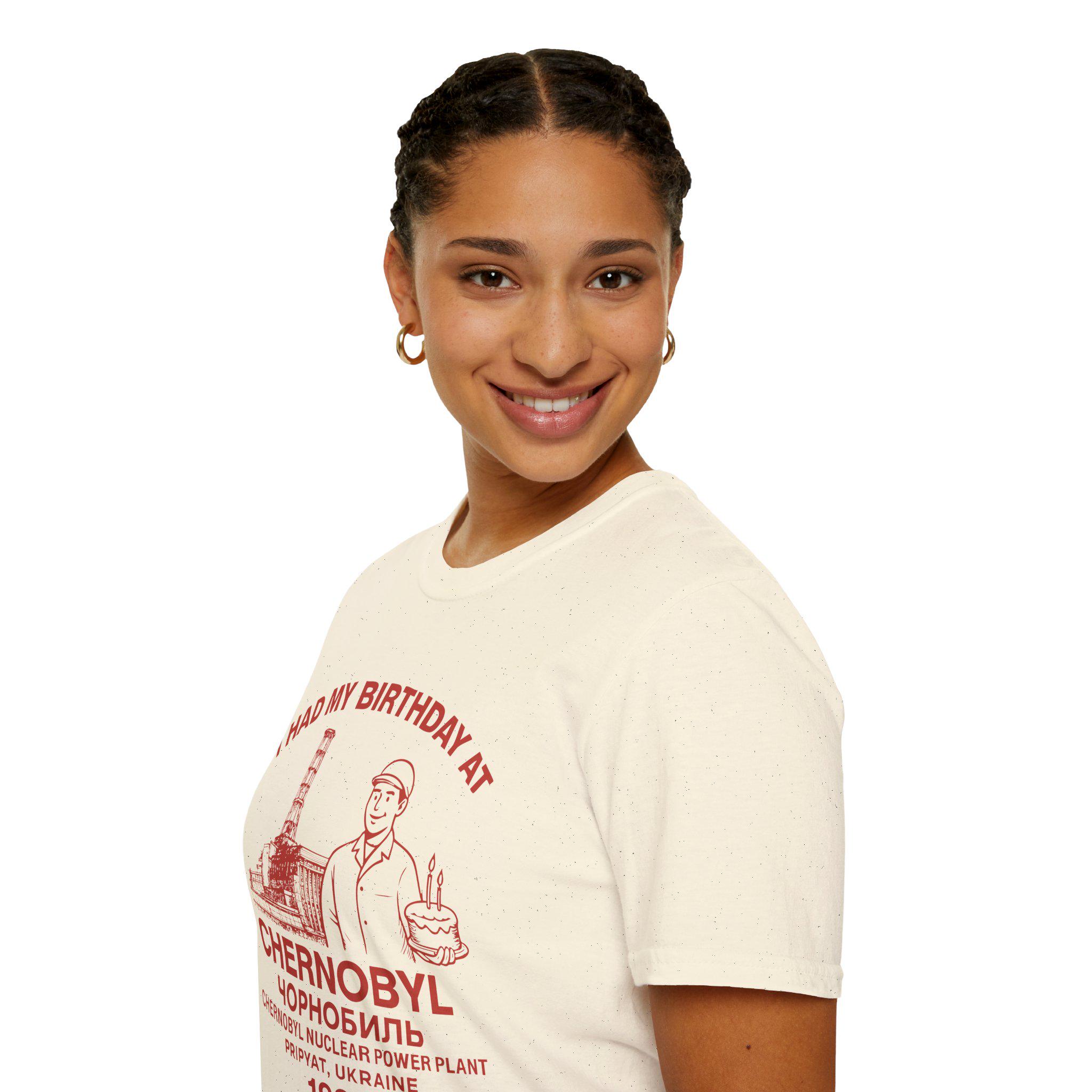 Chernobyl Birthday T-shirt | Funny Vintage-style Nuclear Power