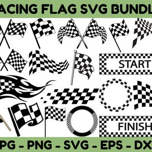 Racing Flagge SVG,Start Flaggen,Rennen,Karierte Flagge, Ziel Flaggen,Dame,Dame,Dame, Monogramm, DXF, Schneidedatei, Cricut, Silhouette, Sofort download