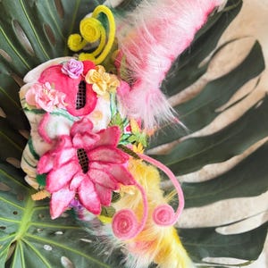 Gato de flores