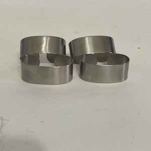 Set Of 4 Royal Selangor Letter S Pewter Napkin Rings Vintage Etsy