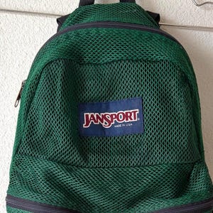 Vintage Green Jansport Backpack - Etsy