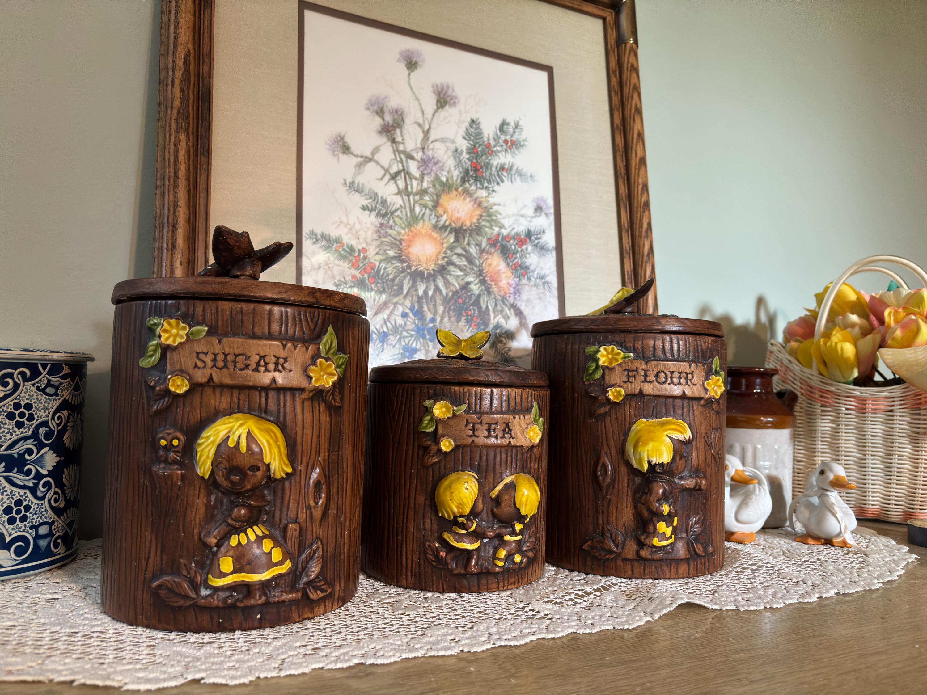 TREASURE CRAFT 置物 Treasure Craft Cannister - Etsy