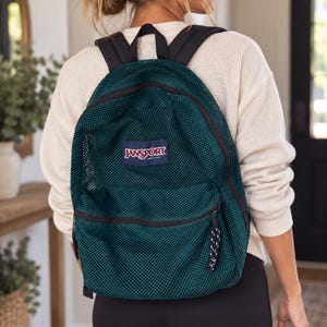 Vintage Green Jansport Backpack - Etsy
