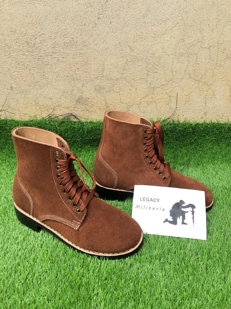 靴 1940s ww2 usarmy trainingshoes Ww2 military boots - Etsy Polska