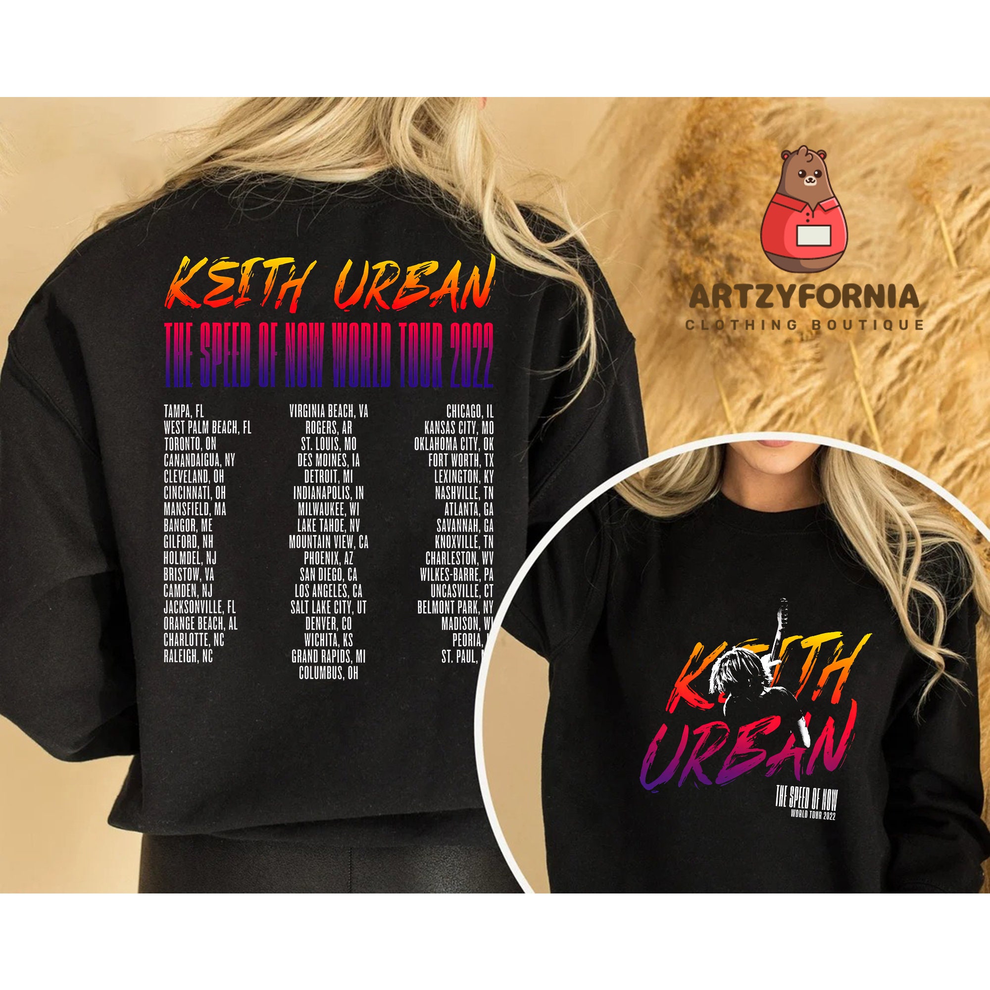 Discover Keith Urban Shirt, Keith Urban The Speed Of Now Tour 2022 T-shirt