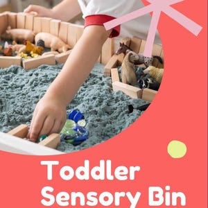 Toddler Sensory Bin Creation Guide - Etsy