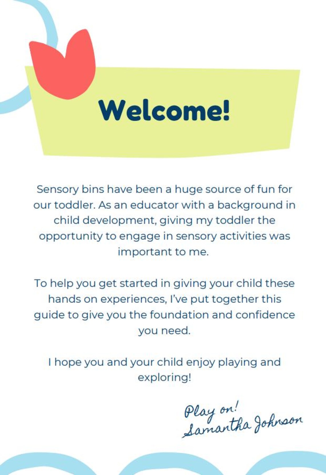 Toddler Sensory Bin Creation Guide - Etsy