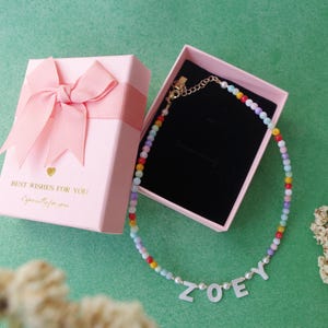 Personalized Name Necklace for Girls, kids name necklace, Kids Birthday Gift, , Back to School gift,  Gift for  kids girls, daughter gift