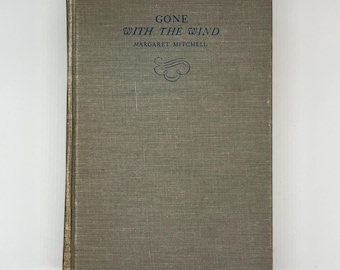 Lo que el viento se llevó Primera edición: Impresión de octubre de 1936, Margaret Mitchell Classic