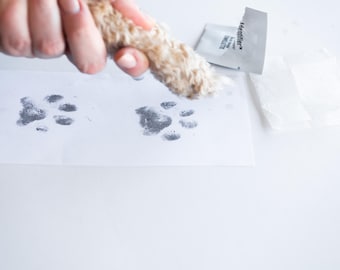 Inkless Pet Paw Print Kit – No Mess Paw Print Keepsake for Dogs and Cats, Safe and Easy DIY Memory, Pet Keepsake, Pet Lover Gift