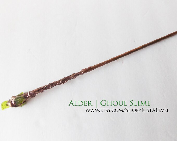 Forest Guardian Harry Potter Inspired Wand alder Ghoul Etsy