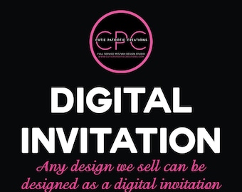 Digital Bar and Bat Mitzvah Invitation, Online Mitzvah Invitations, Choose Any Design We Sell