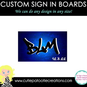 Graffiti Brick Wall Bar and Bat Mitzvah Sign in Board image 1