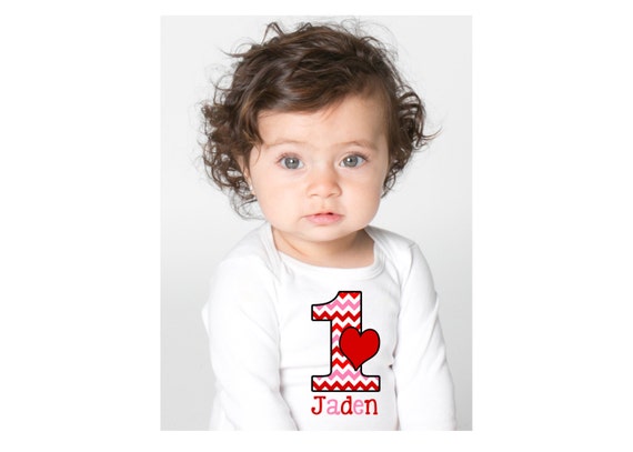 Personalized Valentines Day T-Shirt or Bodysuit Il_570xn