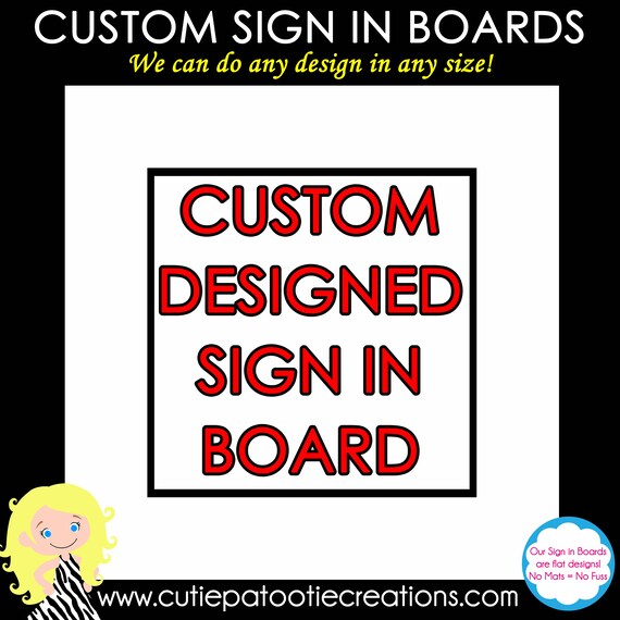 Bat Mitzvah Sign in Board, Bar Mitzvah Sign in Board, Wedding Guest Sign In, Sweet 16 Sign in Board, Custom Il_570xn