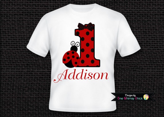 Ladybug Personalized T - Shirt Personalized Il_570xn