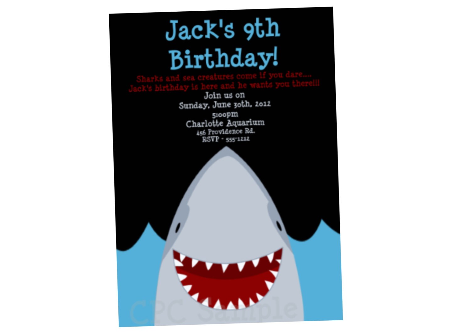 shark-birthday-invitation-shark-party-invitations-printable-etsy