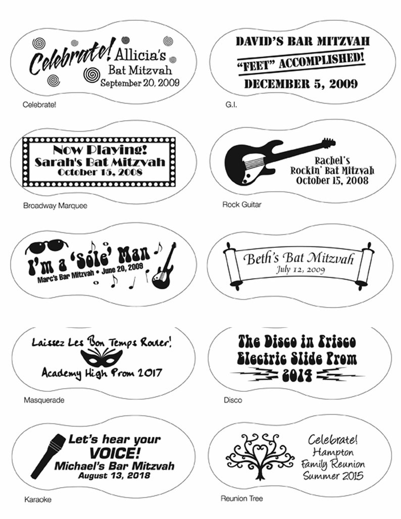 Personalized Grippy Mitzvah Socks case of 48 Bat Mitzvah Etsy