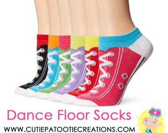 Sneaker Mitzvah Socks | Bar and Bat Mitzvah Dance Floor Party Socks