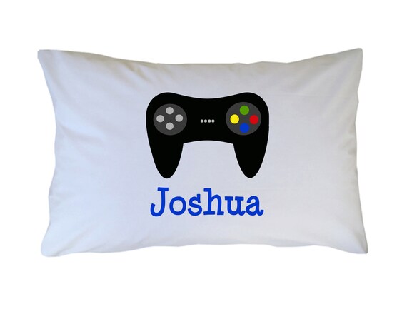 Video Game Controller Pillow Case Personalized Pillowcase Il_570xn